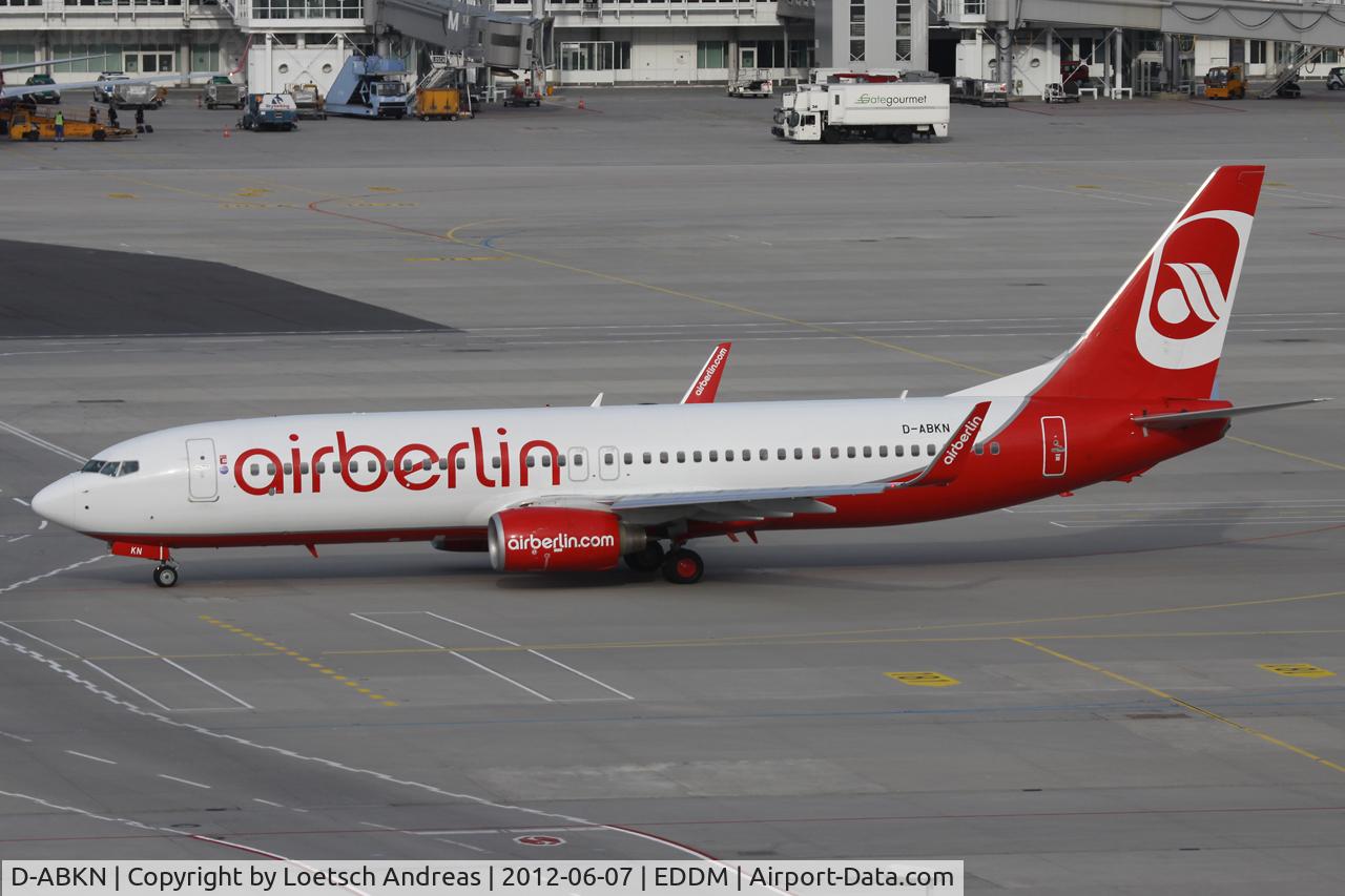 D-ABKN, 2010 Boeing 737-86J C/N 37756, Air Berlin
