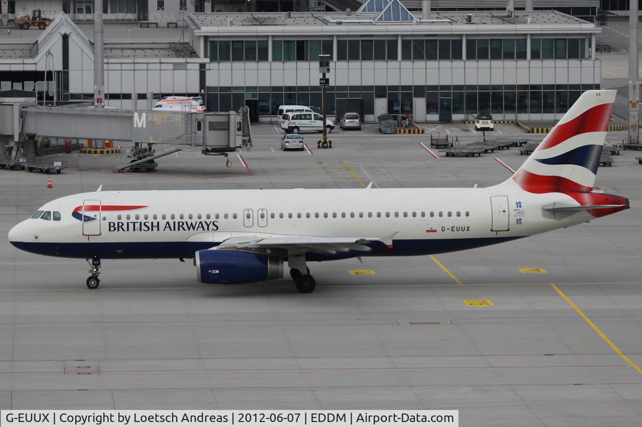 G-EUUX, 2008 Airbus A320-232 C/N 3550, Speedbird