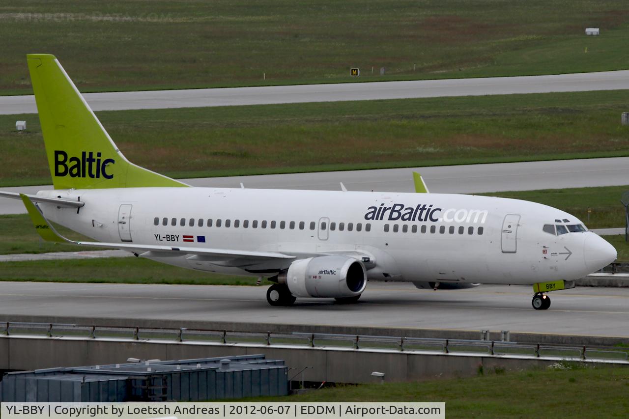 YL-BBY, 1999 Boeing 737-36Q C/N 30335, Air Baltic