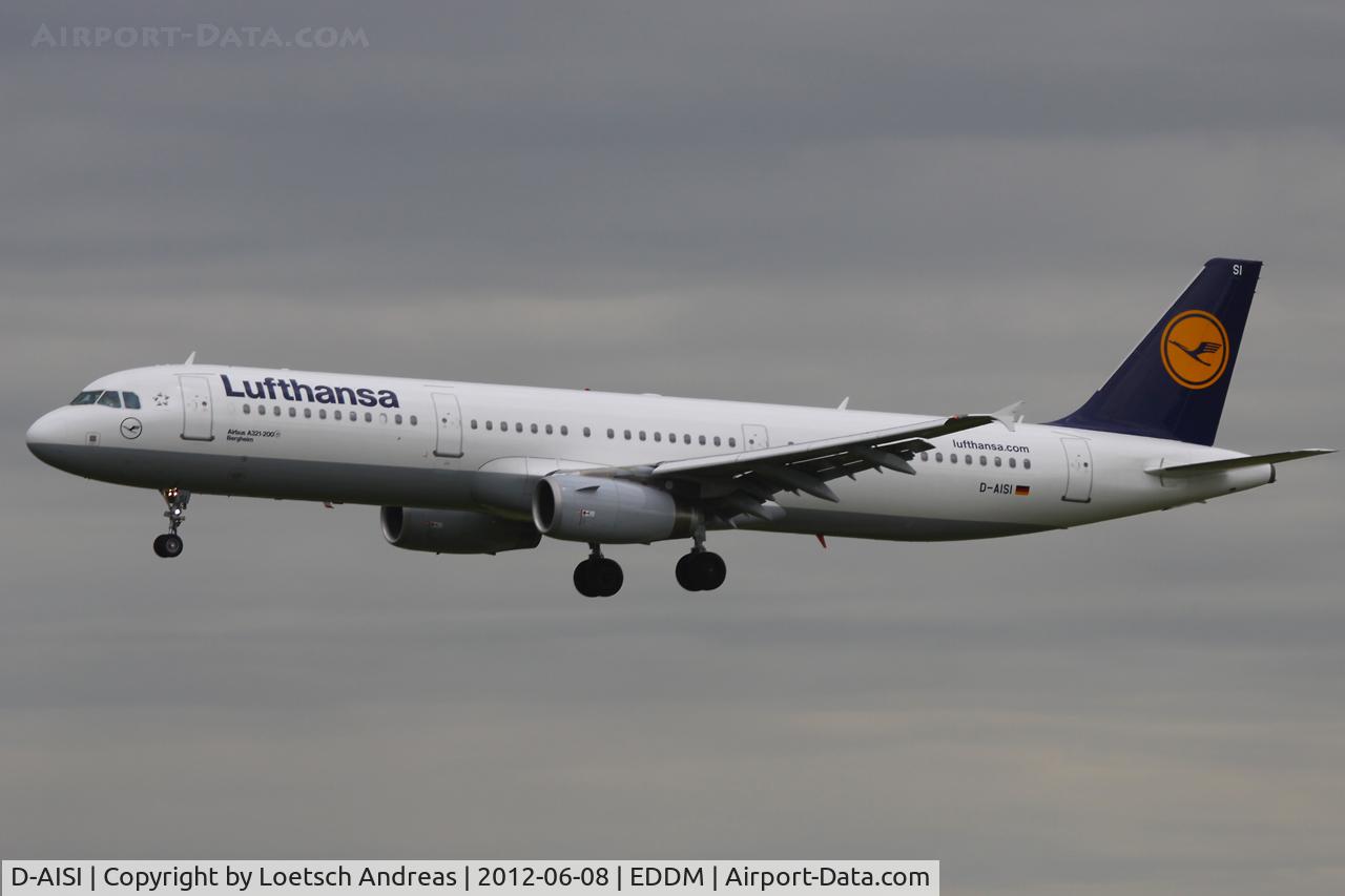 D-AISI, 2007 Airbus A321-231 C/N 3339, Lufthansa