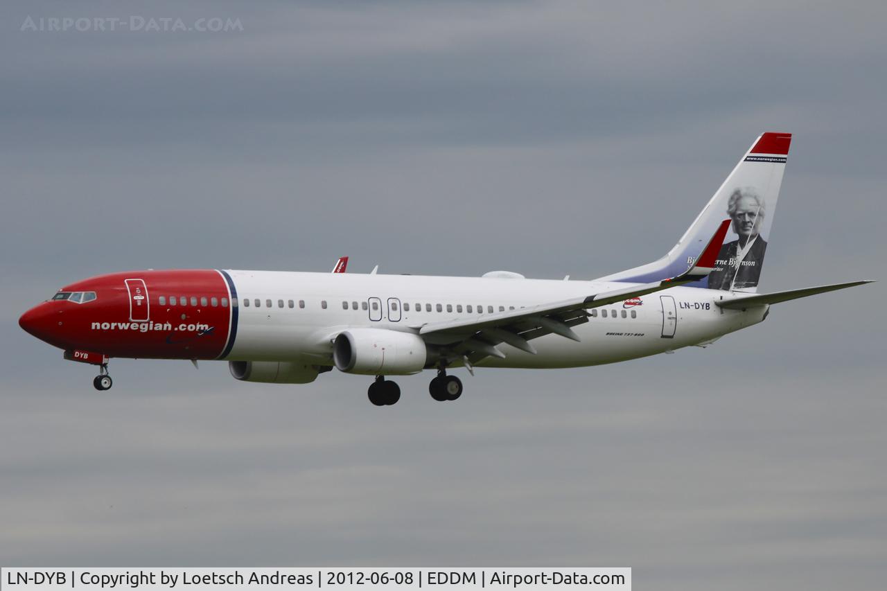 LN-DYB, 2009 Boeing 737-8JP C/N 39163, Norwegian