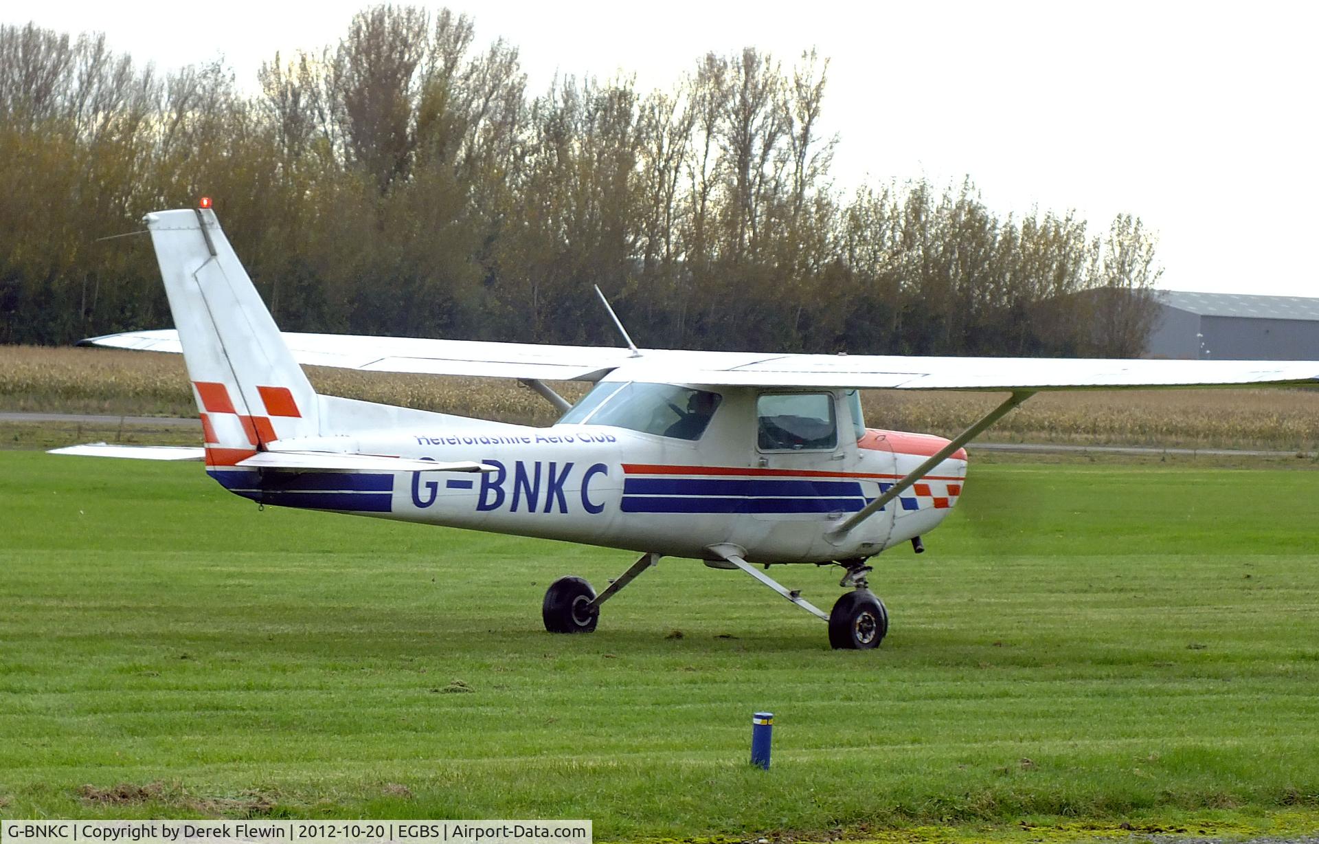 G-BNKC, 1978 Cessna 152 C/N 152-81036, EGBS resident.