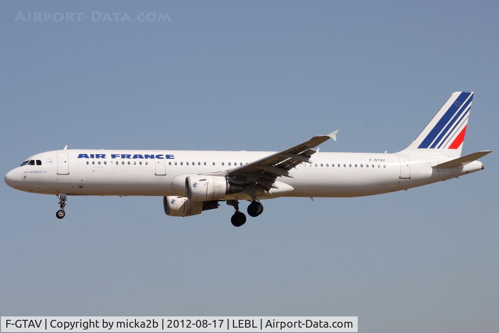 F-GTAV, 2009 Airbus A321-211 C/N 3884, Landing