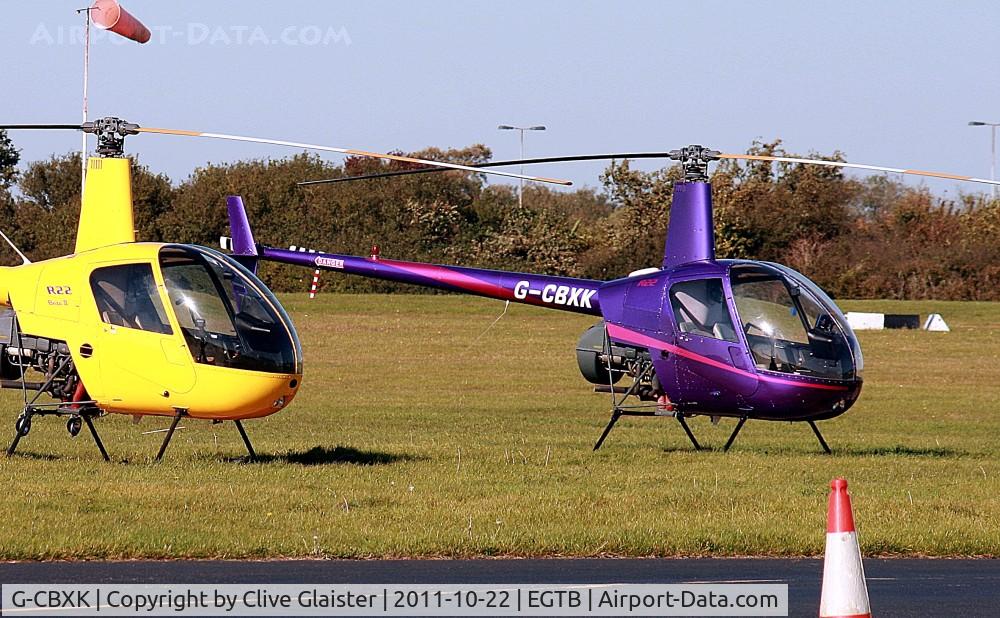 G-CBXK, 1993 Robinson R22 Mariner C/N 2302M, Ex: (N80524) > LQ-BLD > N3052P > G-CBXK - Originally owned to, County Garage (Cheltenham) Ltd in November 2002 and currently with, Tiger Helicopters Ltd since November 2010. To Kingston Building Supplies in September 2012.