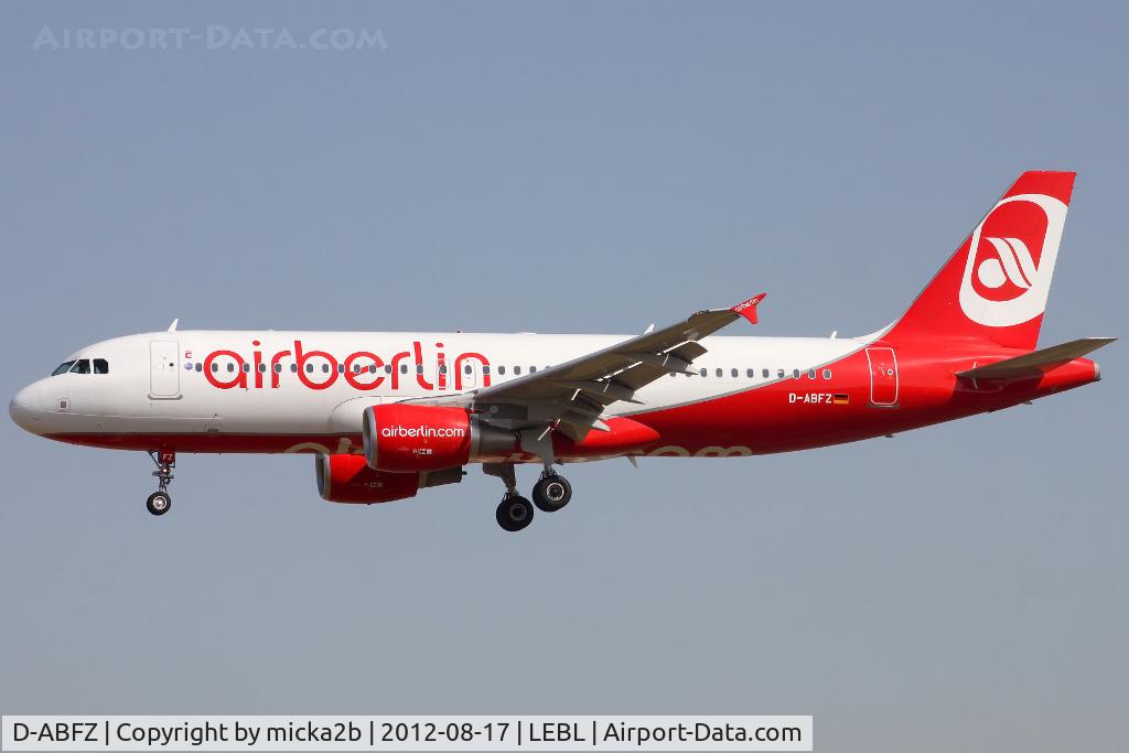 D-ABFZ, 2012 Airbus A320-214 C/N 4988, Landing