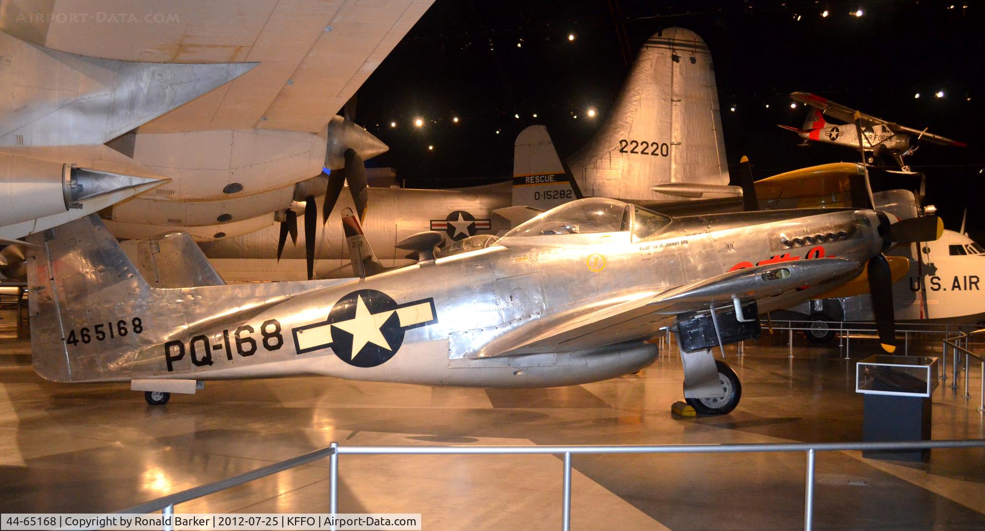 44-65168, 1944 North American P-82B Twin Mustang C/N 123-43754, AF Museum