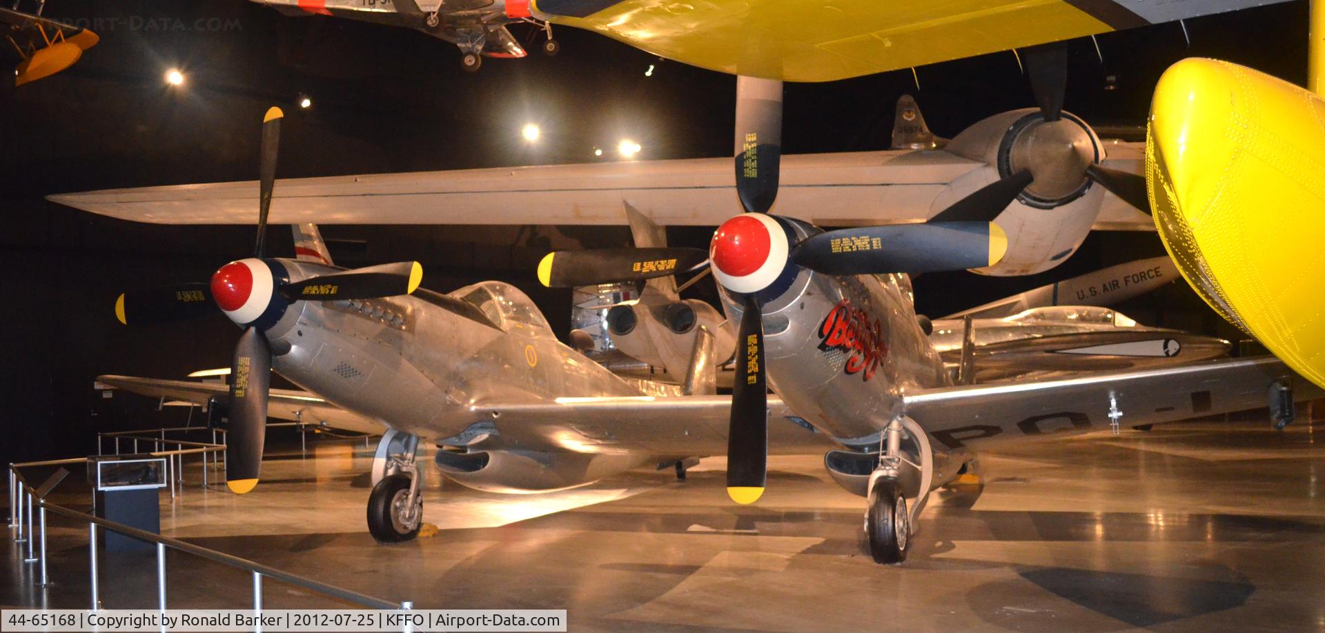 44-65168, 1944 North American P-82B Twin Mustang C/N 123-43754, AF Museum