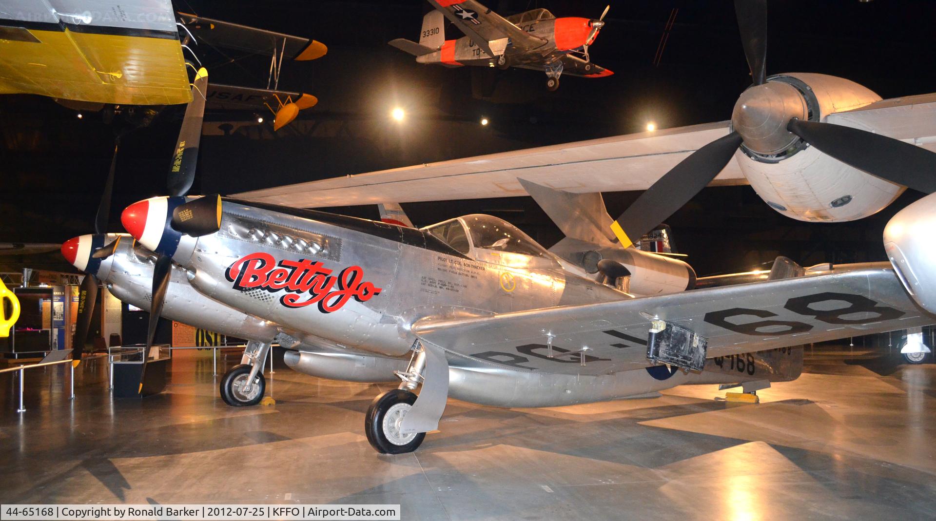 44-65168, 1944 North American P-82B Twin Mustang C/N 123-43754, AF Museum