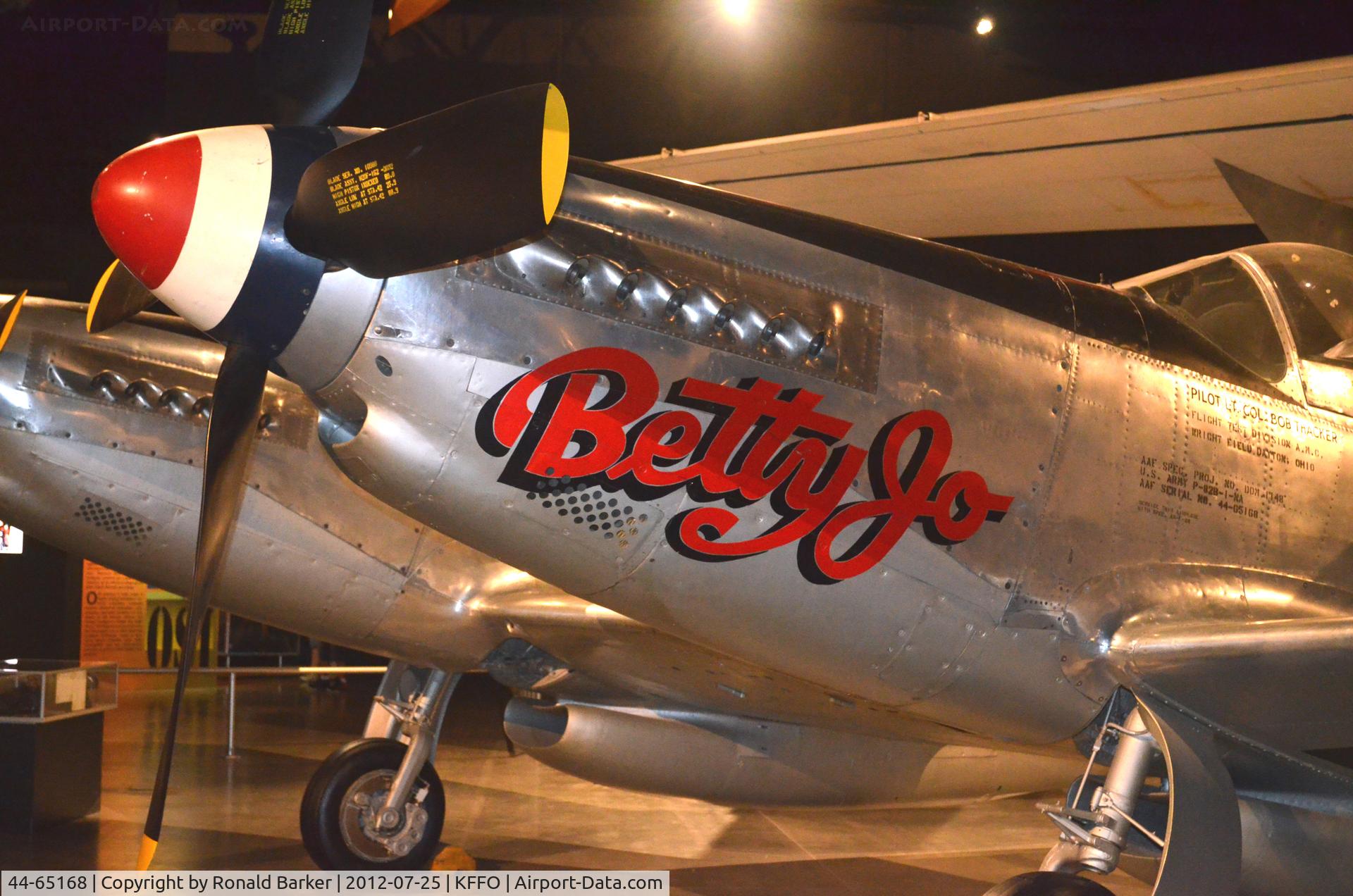 44-65168, 1944 North American P-82B Twin Mustang C/N 123-43754, AF Museum