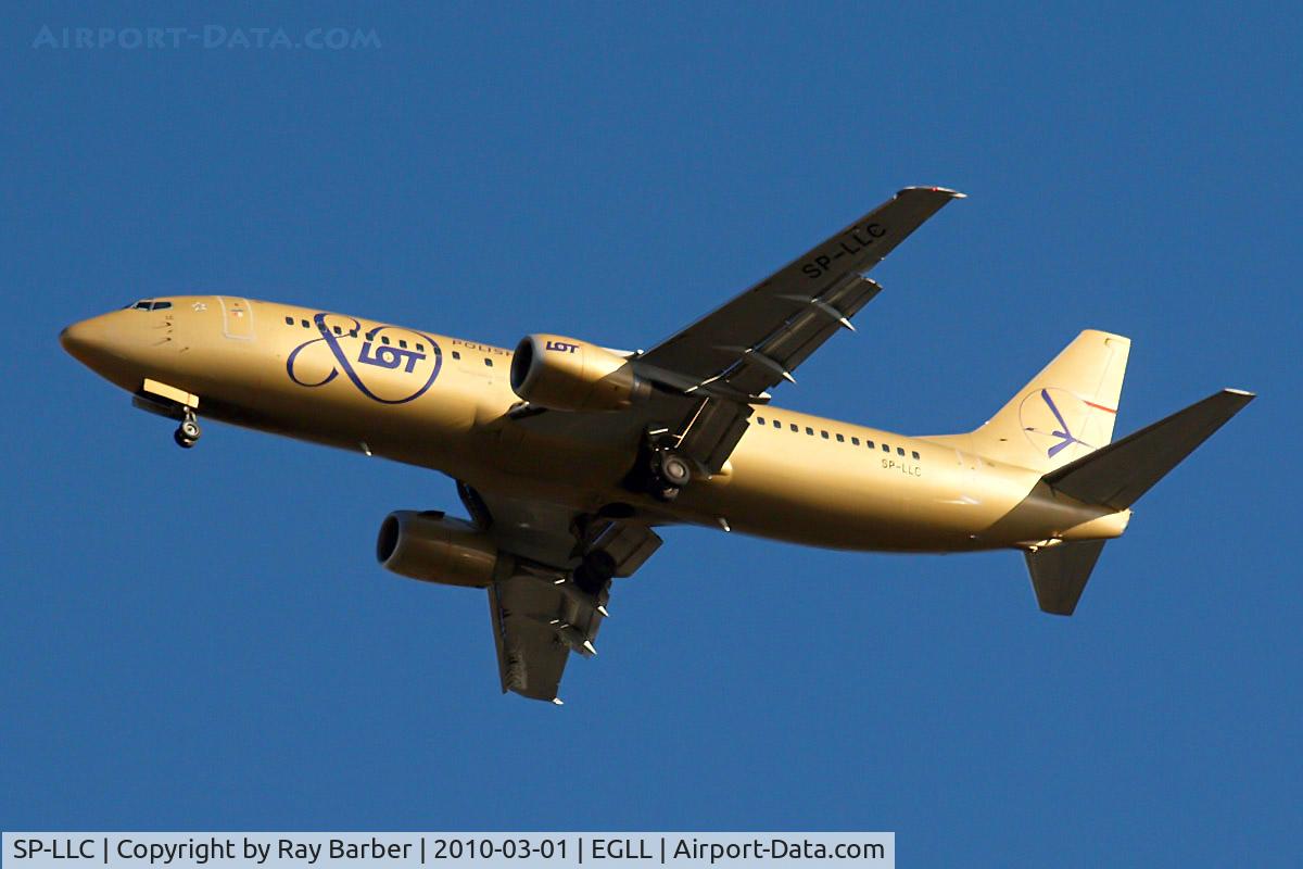 SP-LLC, 1993 Boeing 737-45D C/N 27157, Boeing 737-45D [27157] (LOT Polish Airlines) Home~G 01/03/2010