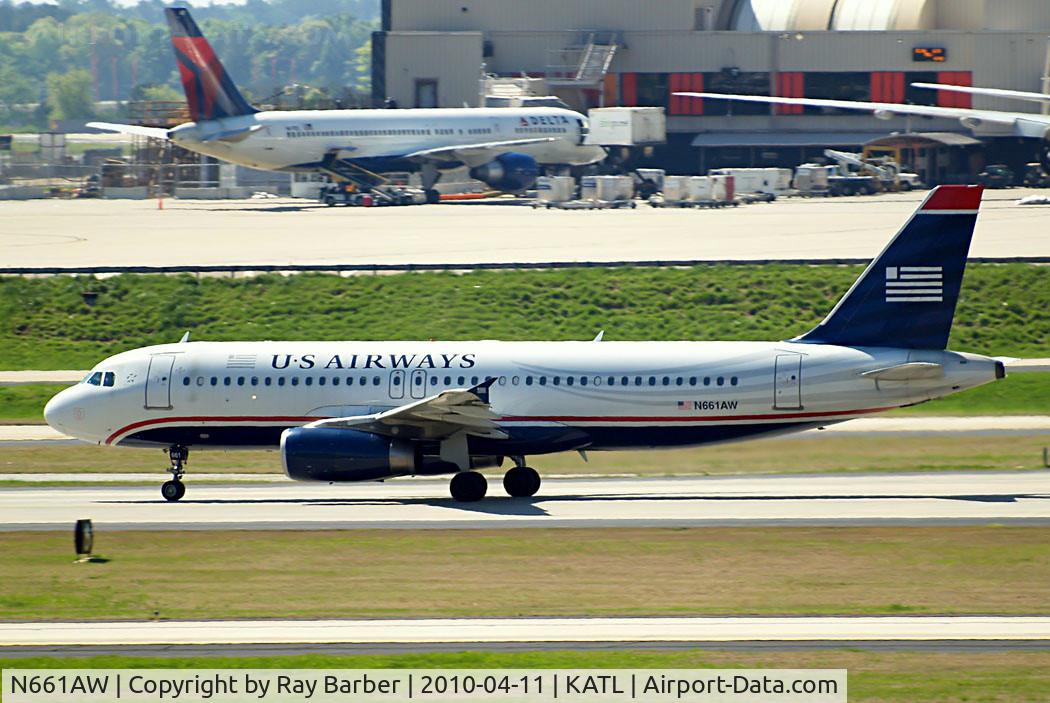 N661AW, 2000 Airbus A320-232 C/N 1284, Airbus A320-232 [1284] (US Airways) Atlanta~N 11/04/2010
