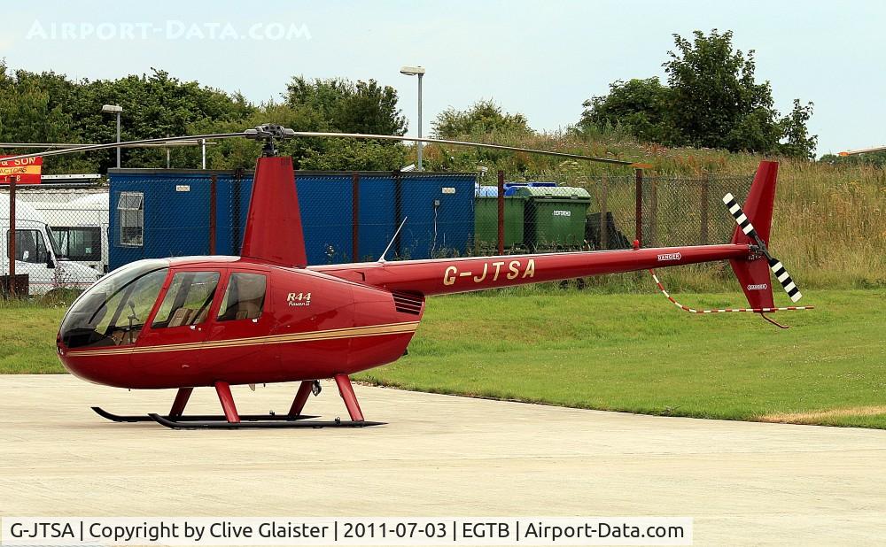 G-JTSA, 2007 Robinson R44 Raven II C/N 11659, Originally owned to, JTS Aviation Ltd in April 2007 and currently in private hands since June 2011.