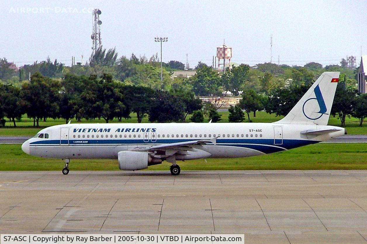 S7-ASC, Airbus A320-214 C/N 0601, Airbus A320-214 [0601] (Vietnam Airlines) Bangkok~HS 30/10/2005