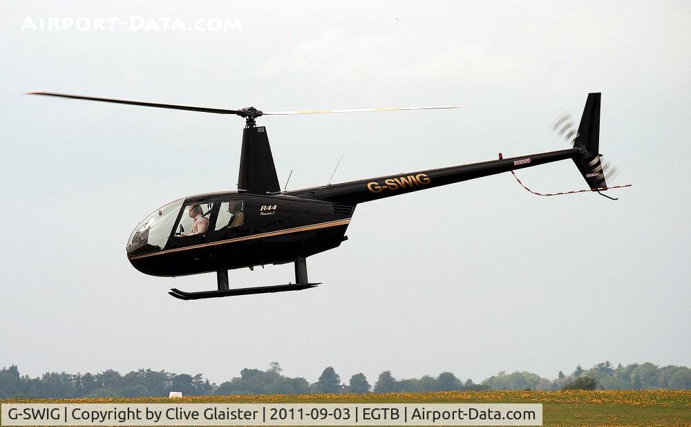 G-SWIG, 2007 Robinson R44 Raven C/N 1700, Ex: N30607 > EI-EXM > G-SWIG - Originaly and currently in private hands since April 2010.