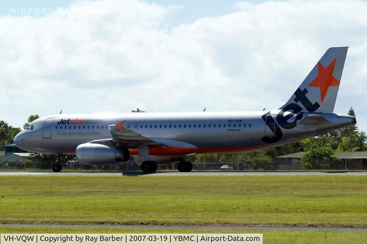 VH-VQW, 2004 Airbus A320-232 C/N 2329, Airbus A320-232 [2329] (Jetstar Airways) Maroochydore~VH 19/03/2007