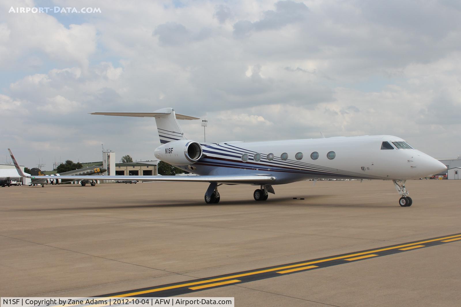 N1SF, 2008 Gulfstream Aerospace GV-SP (G550) C/N 5202, At the 2012 Alliance Airshow - Fort Worth, TX