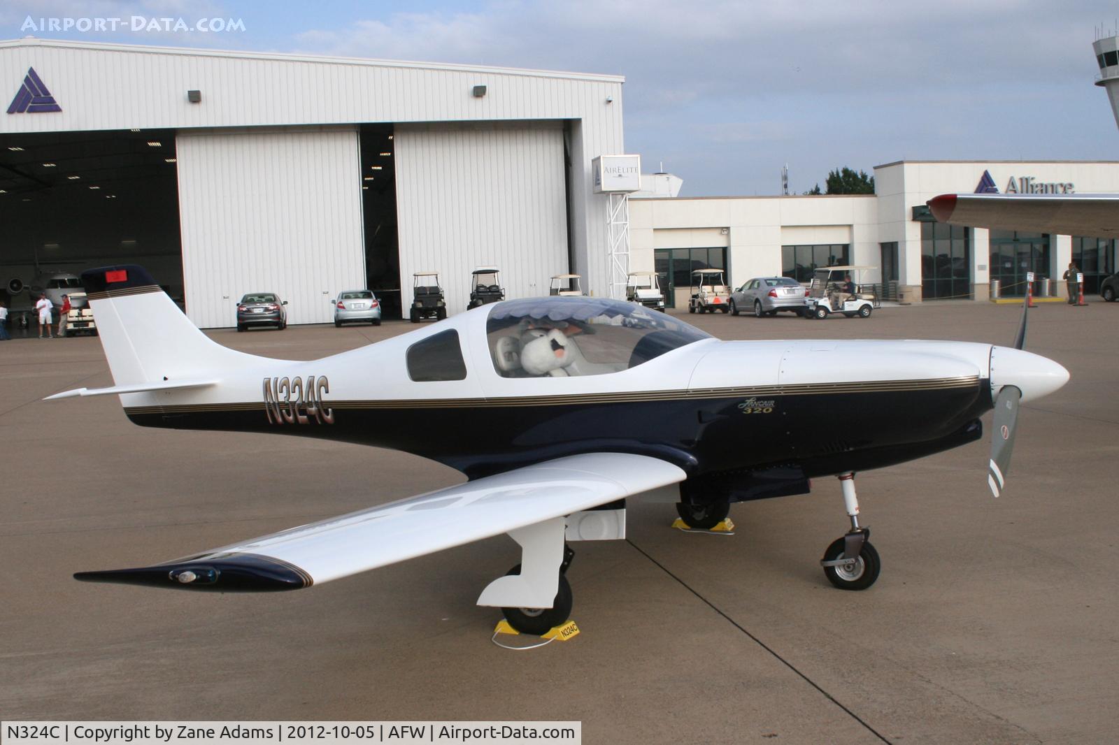 N324C, 1999 Lancair 320 C/N 374-320-129, At the 2012 Alliance Airshow - Fort Worth, TX