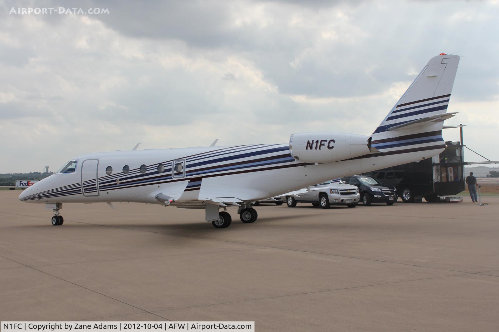 N1FC, Israel Aerospace Industries Gulfstream G150 C/N 274, At the 2012 Alliance Airshow - Fort Worth, TX
