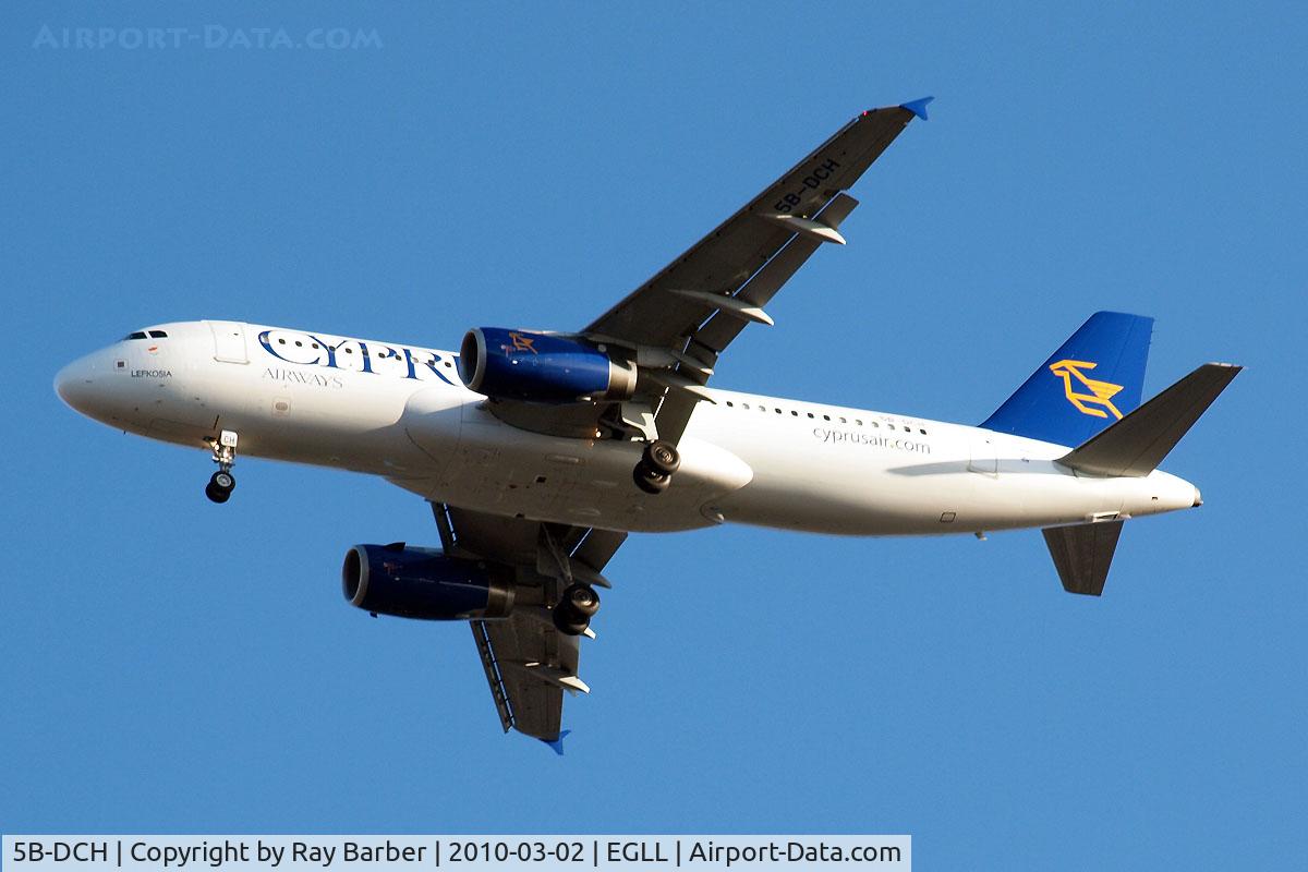 5B-DCH, 2005 Airbus A320-232 C/N 2359, Airbus A320-232 [2359] (Cyprus Airways) Home~G 02/03/2010