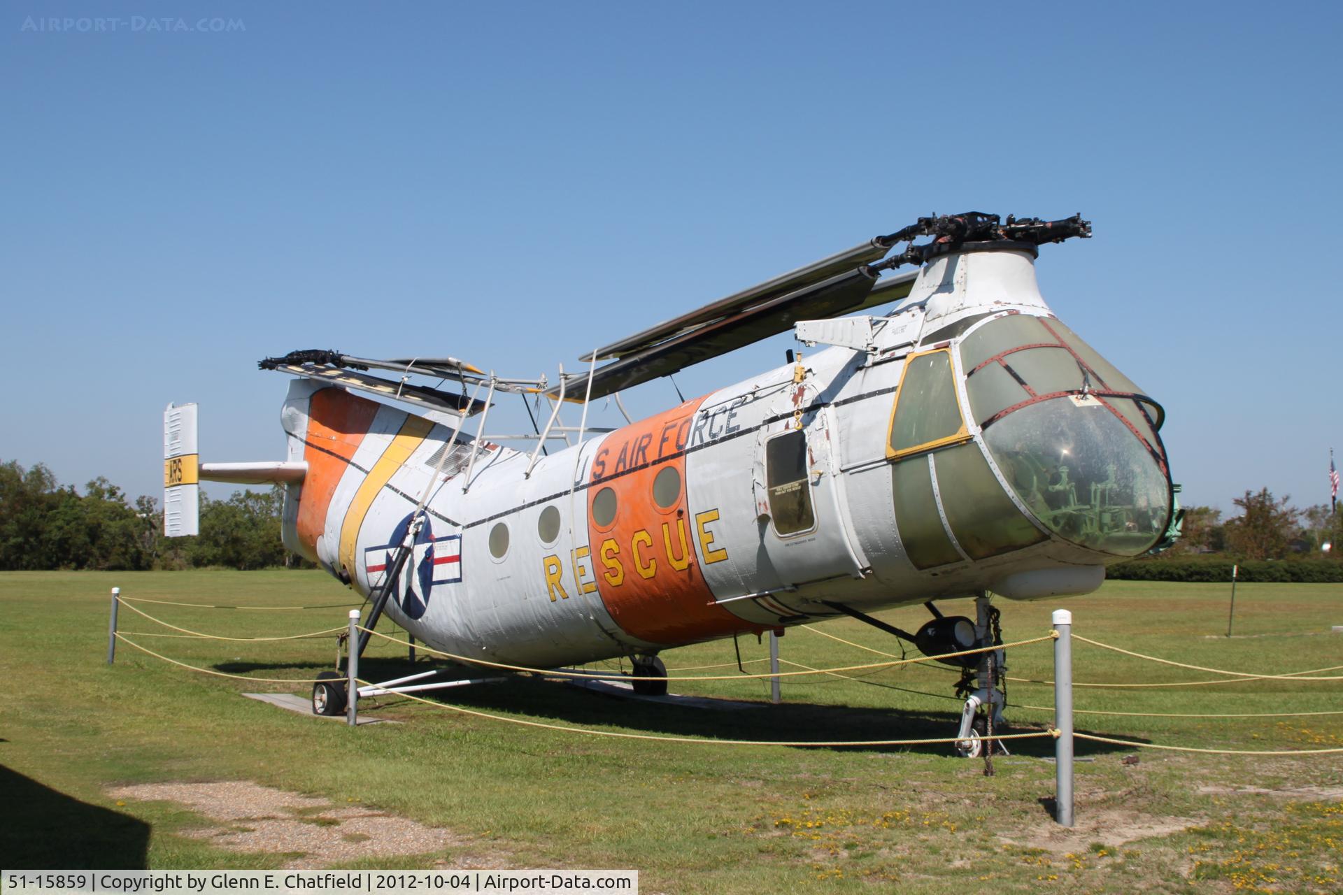 51-15859, 1952 Piasecki CH-21B Workhorse C/N B.6, Battleship Alabama Museum
