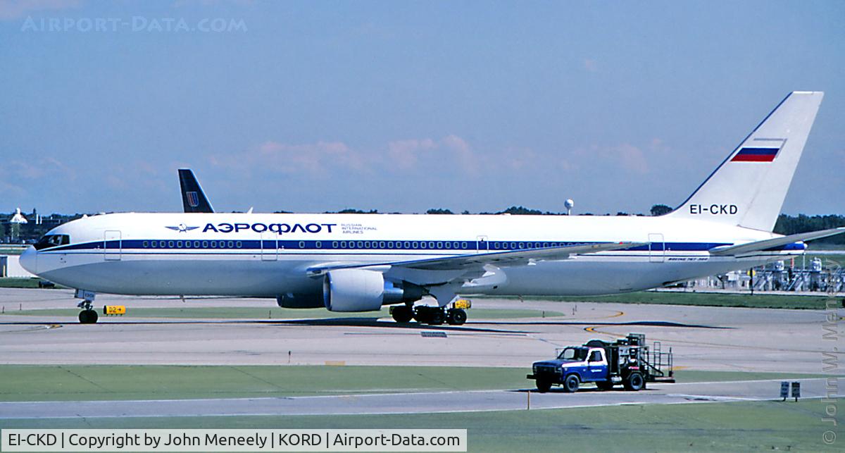 EI-CKD, 1993 Boeing 767-3Y0/ER C/N 26205, Sept. 1995