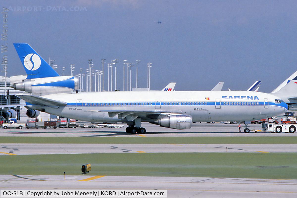 OO-SLB, 1974 McDonnell Douglas DC-10-30F C/N 47907, July 1994