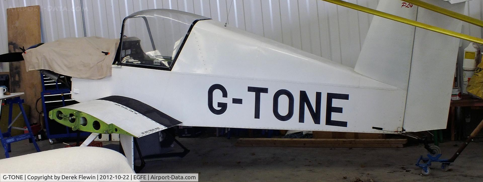 G-TONE, Pazmany PL-4 C/N PFA 017-10695, EGFE resident.