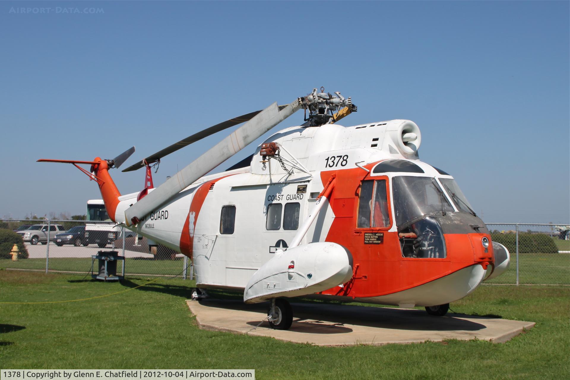1378, Sikorsky HH-52A Sea Guard C/N 62.056, Battleship Alabama Museum