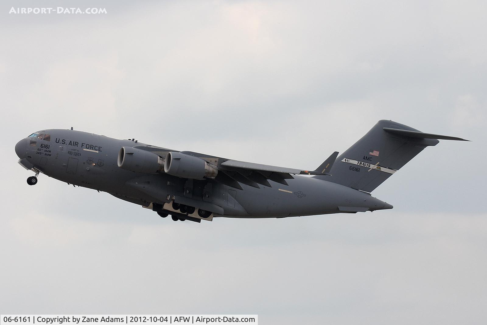 06-6161, 2006 Boeing C-17A Globemaster III C/N P-161, At the 2012 Alliance Airshow - Fort Worth, TX