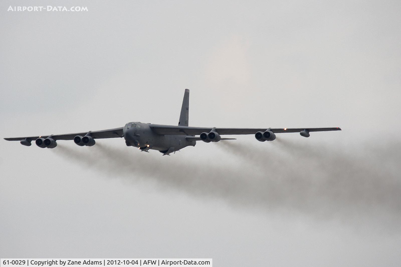 61-0029, 1961 Boeing B-52H Stratofortress C/N 464456, At the 2012 Alliance Airshow - Fort Worth, TX