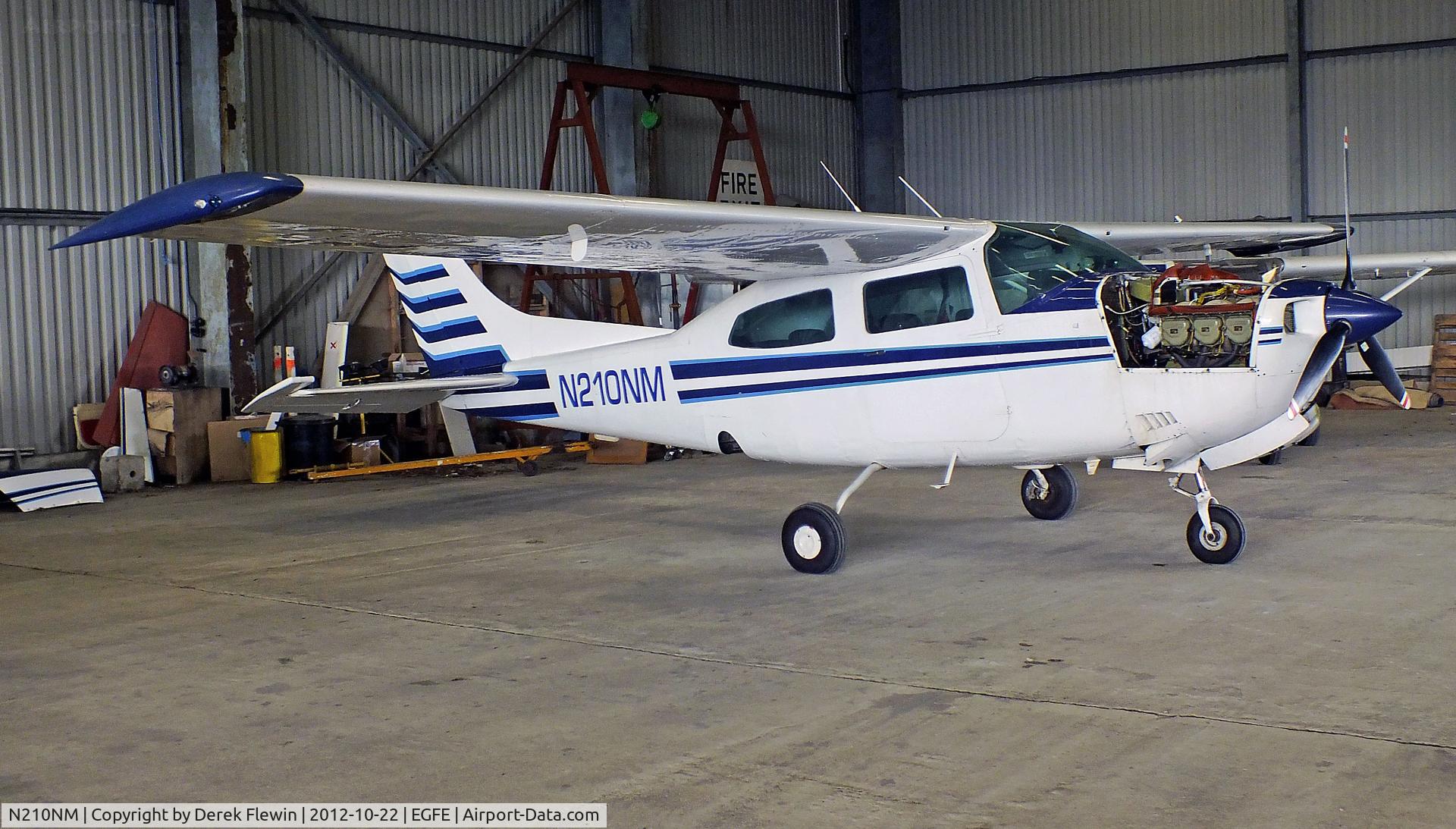 N210NM, 1970 Cessna 210K Centurion C/N 21059255, EGFE resident.