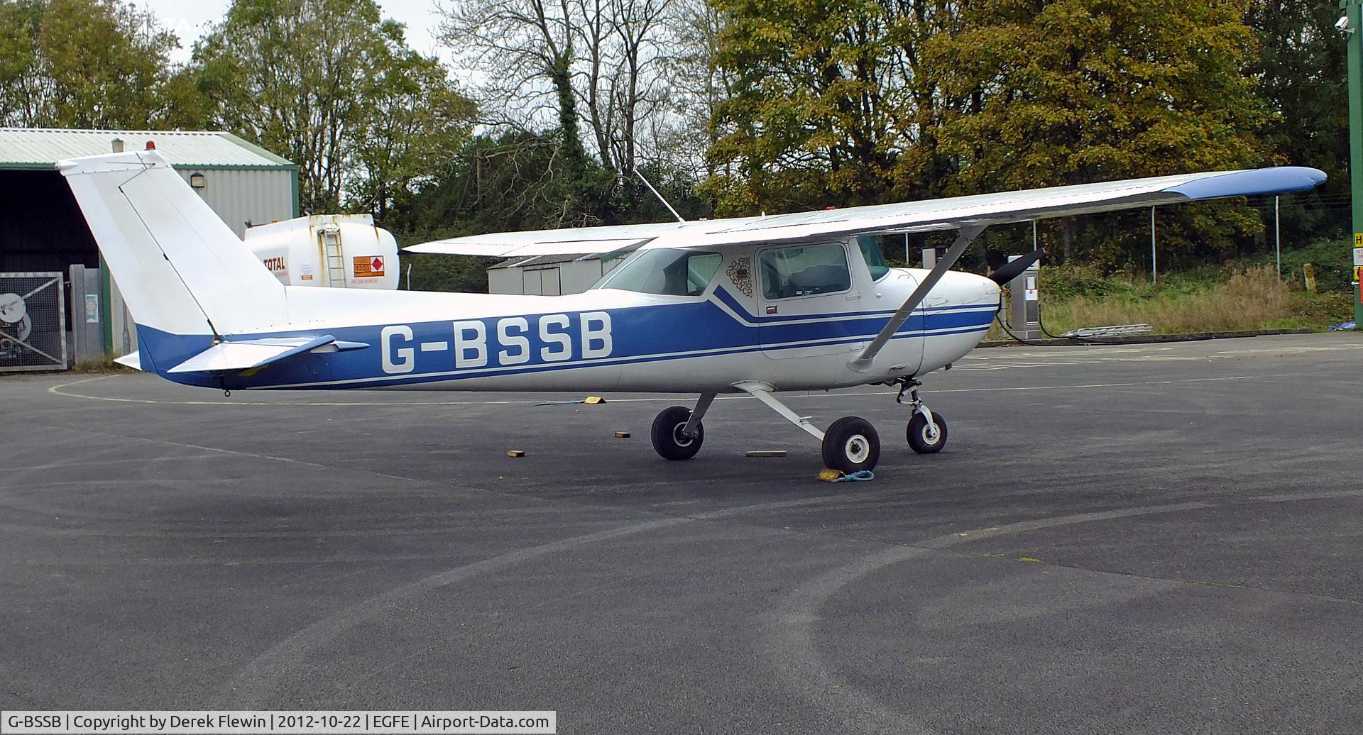 G-BSSB, 1972 Cessna 150L C/N 150-74147, EGFE resident.