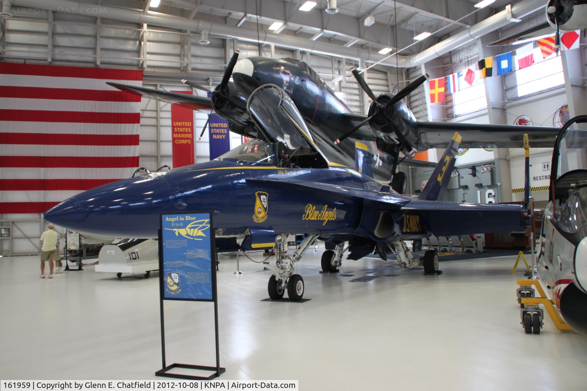 161959, McDonnell Douglas F/A-18A Hornet C/N 0170/A133, Naval Aviation Museum