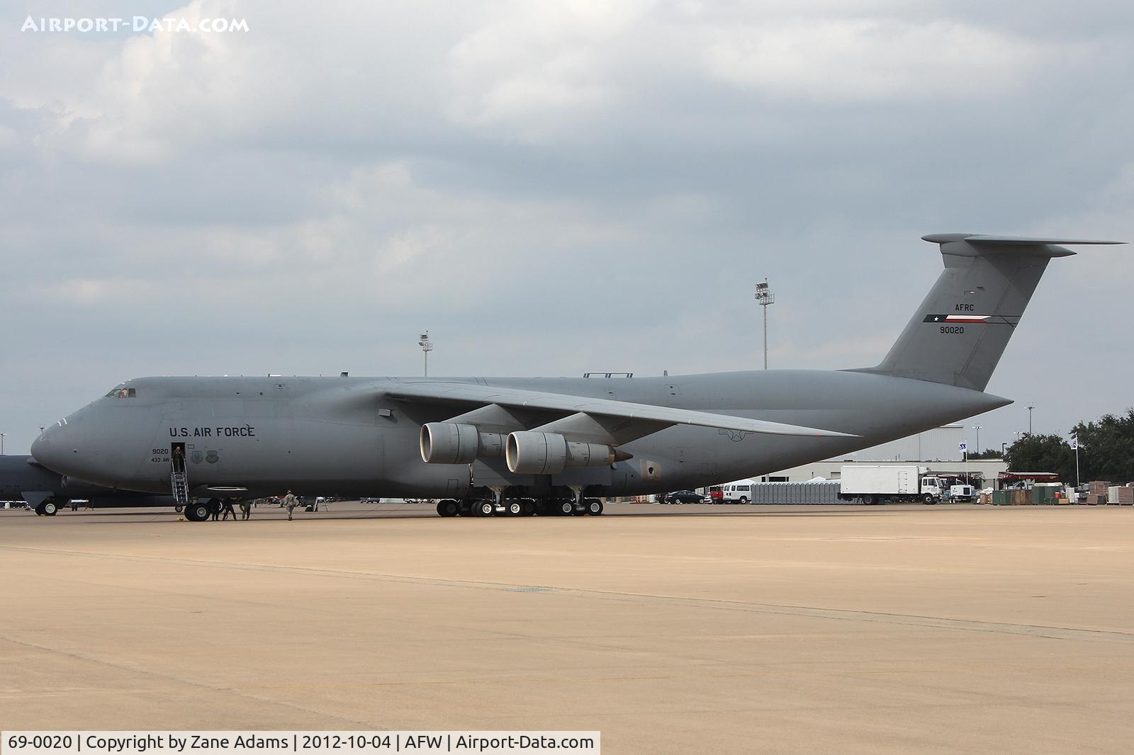 69-0020, 1969 Lockheed C-5A Galaxy C/N 500-0051, At the 2012 Alliance Airshow - Fort Worth, TX
