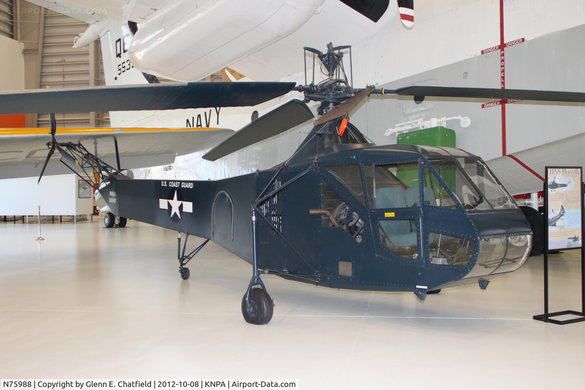 N75988, 1944 Sikorsky HNS-1 Hoverfly C/N 104, Naval Aviation Museum