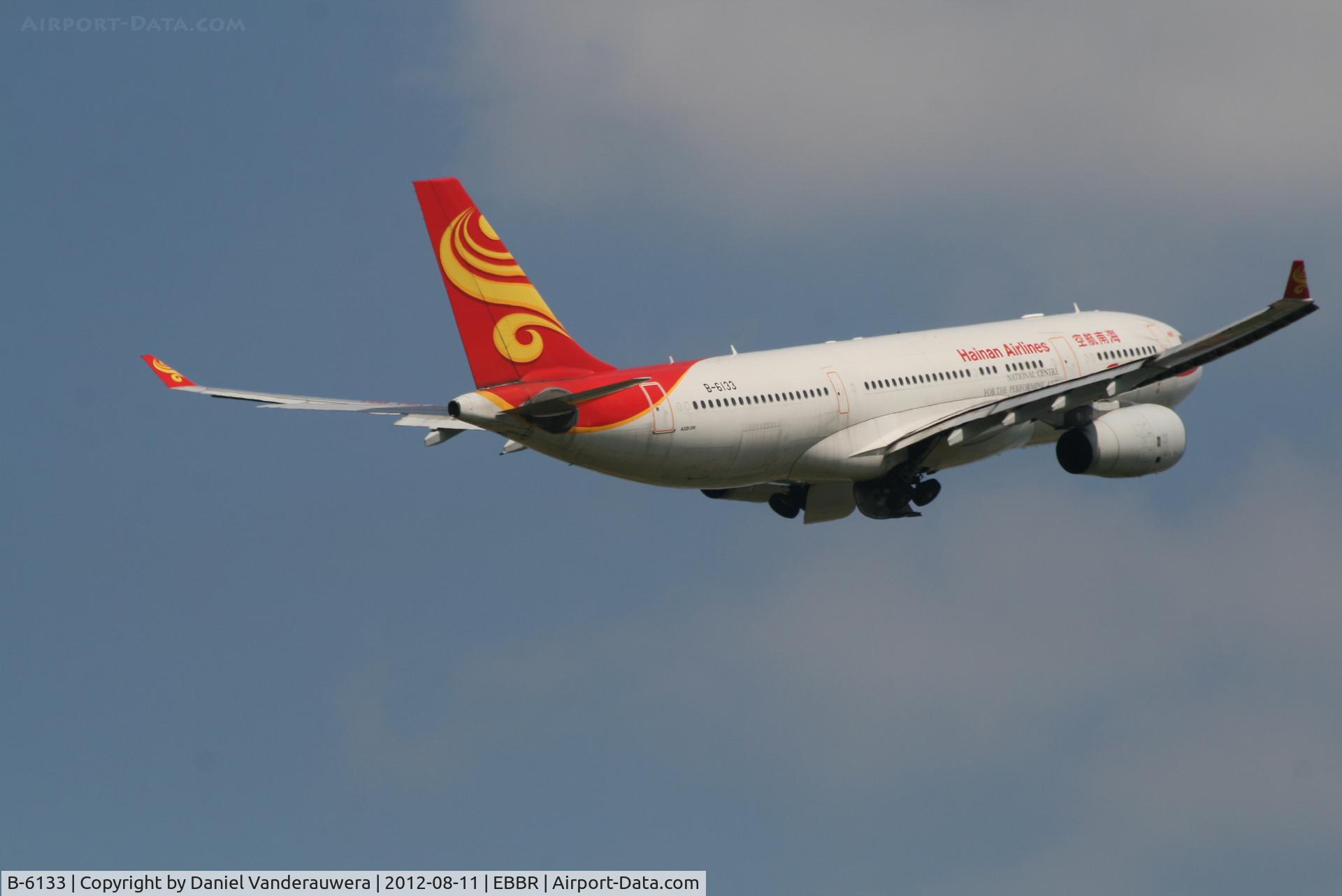B-6133, 2009 Airbus A330-243 C/N 982, Flight HU492 is flying back to Beijing