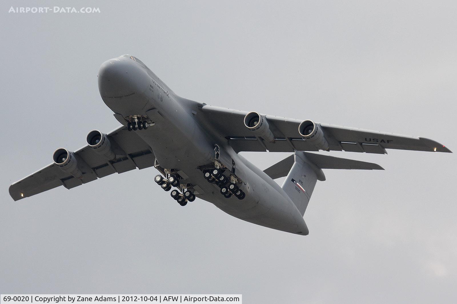 69-0020, 1969 Lockheed C-5A Galaxy C/N 500-0051, At the 2012 Alliance Airshow - Fort Worth, TX