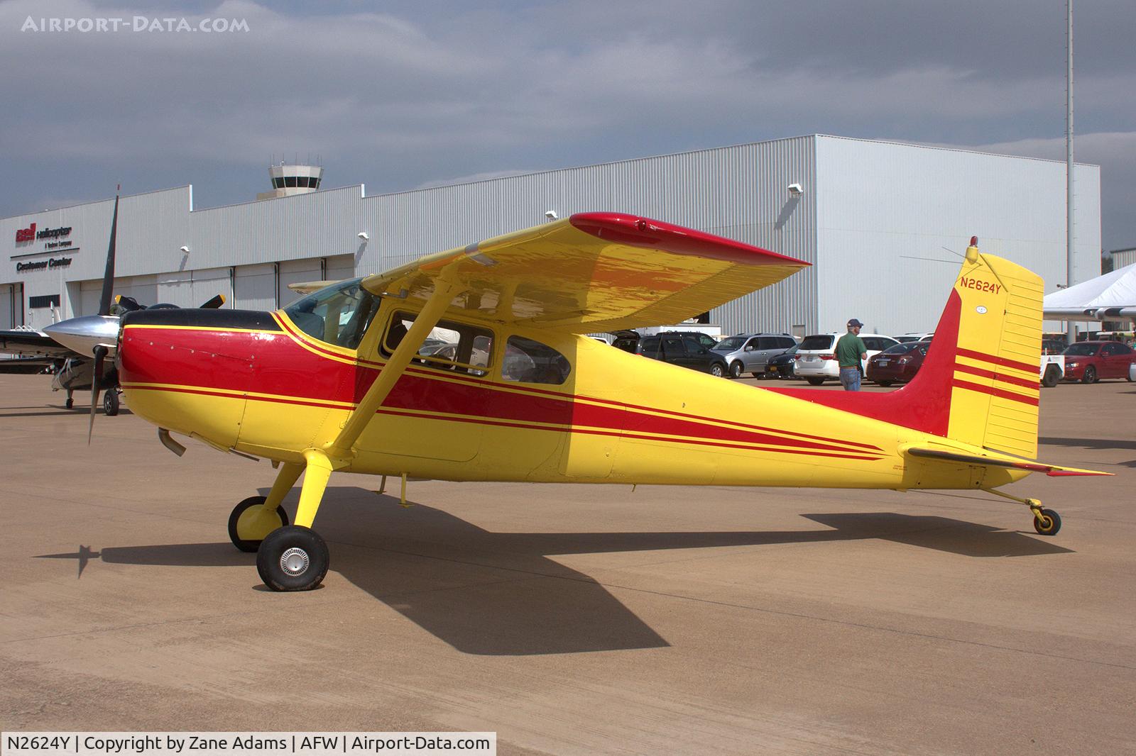 N2624Y, 1962 Cessna 180E C/N 18051124, At the 2012 Alliance Airshow - Fort Worth, TX