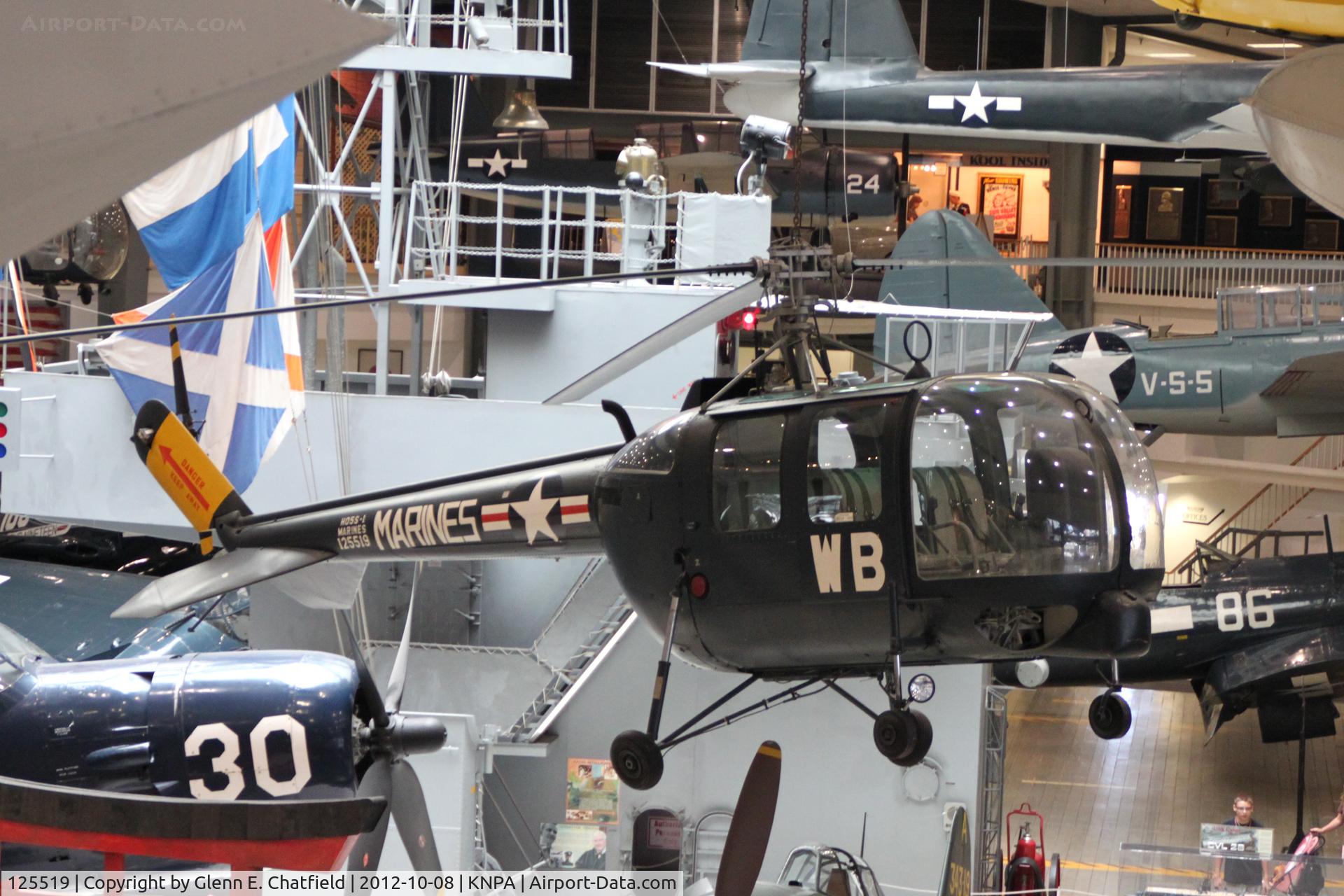 125519, 1952 Sikorsky HO5S-1 C/N 52.012, Naval Aviation Museum