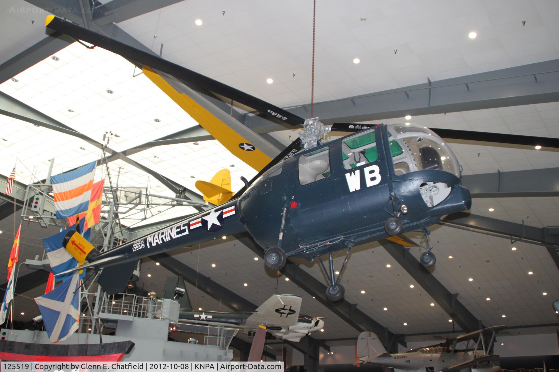 125519, 1952 Sikorsky HO5S-1 C/N 52.012, Naval Aviation Museum