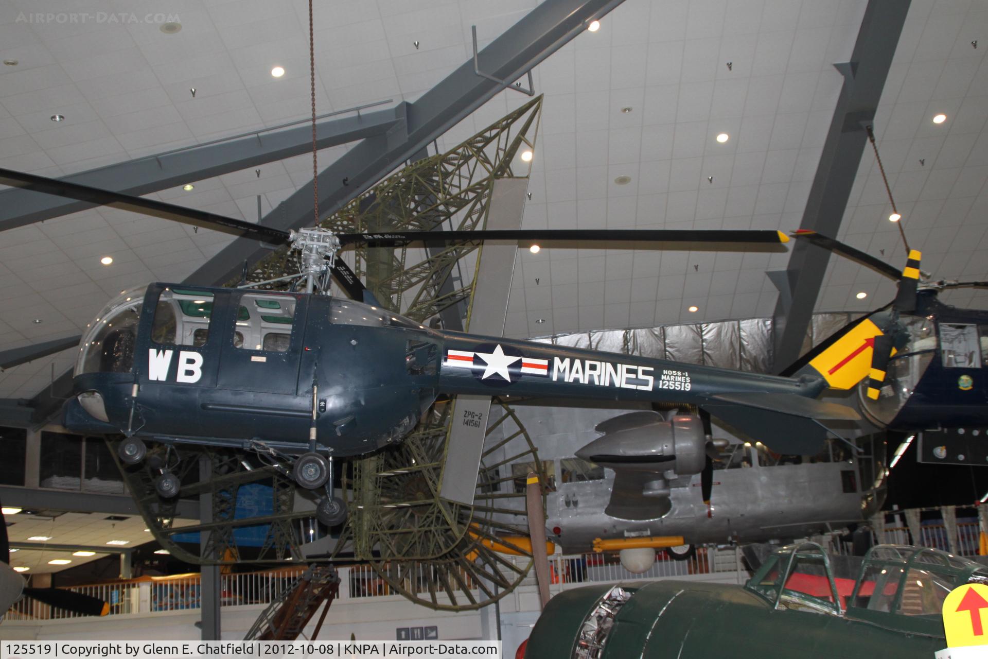 125519, 1952 Sikorsky HO5S-1 C/N 52.012, Naval Aviation Museum