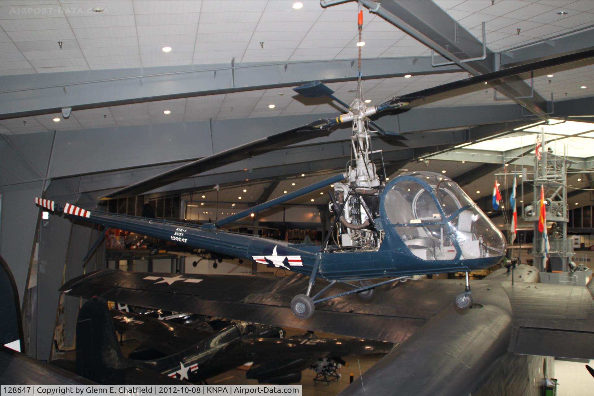 128647, 1950 Hiller HTE-1 C/N Not found 128647, Naval Aviation Museum