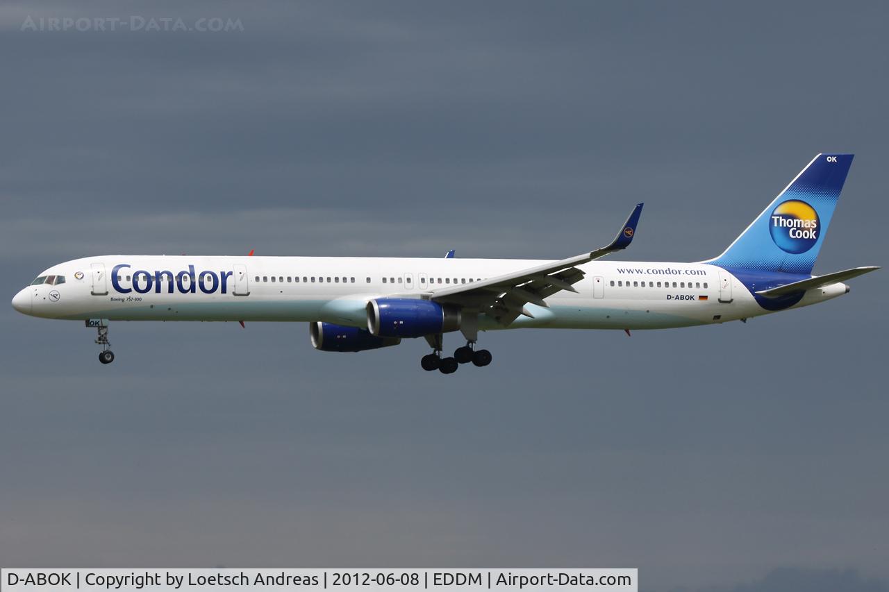 D-ABOK, 2000 Boeing 757-330 C/N 29020, Condor