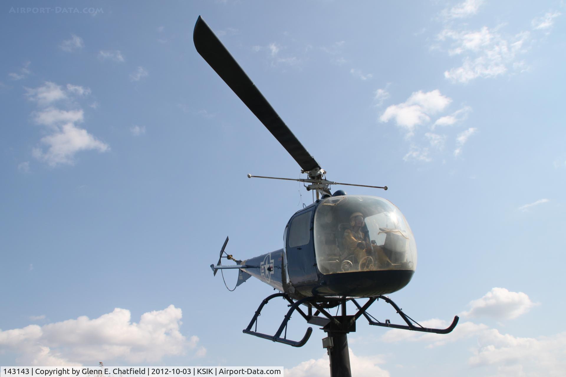 143143, Bell UH-13P C/N 1611, Veteran's Memorial Park