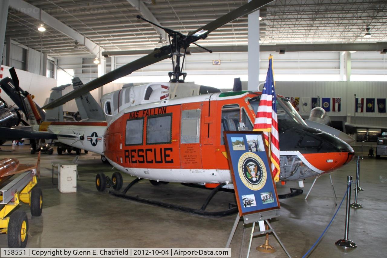 158551, Bell UH-1N Iroquois C/N 31636, Battleship Alabama Musuem