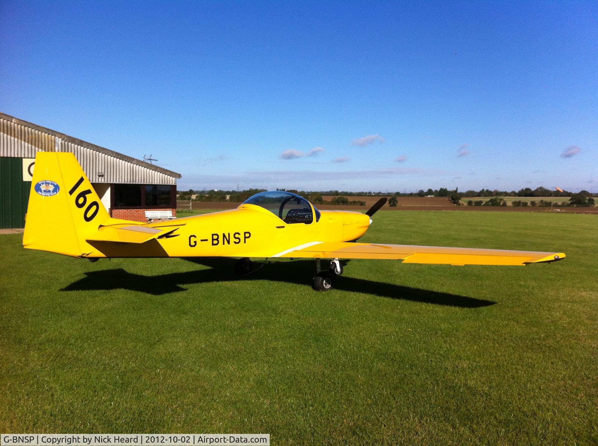 G-BNSP, 1987 Slingsby T-67M Firefly Mk2 C/N 2044, Now based at Crowfield Airfield, Suffolk