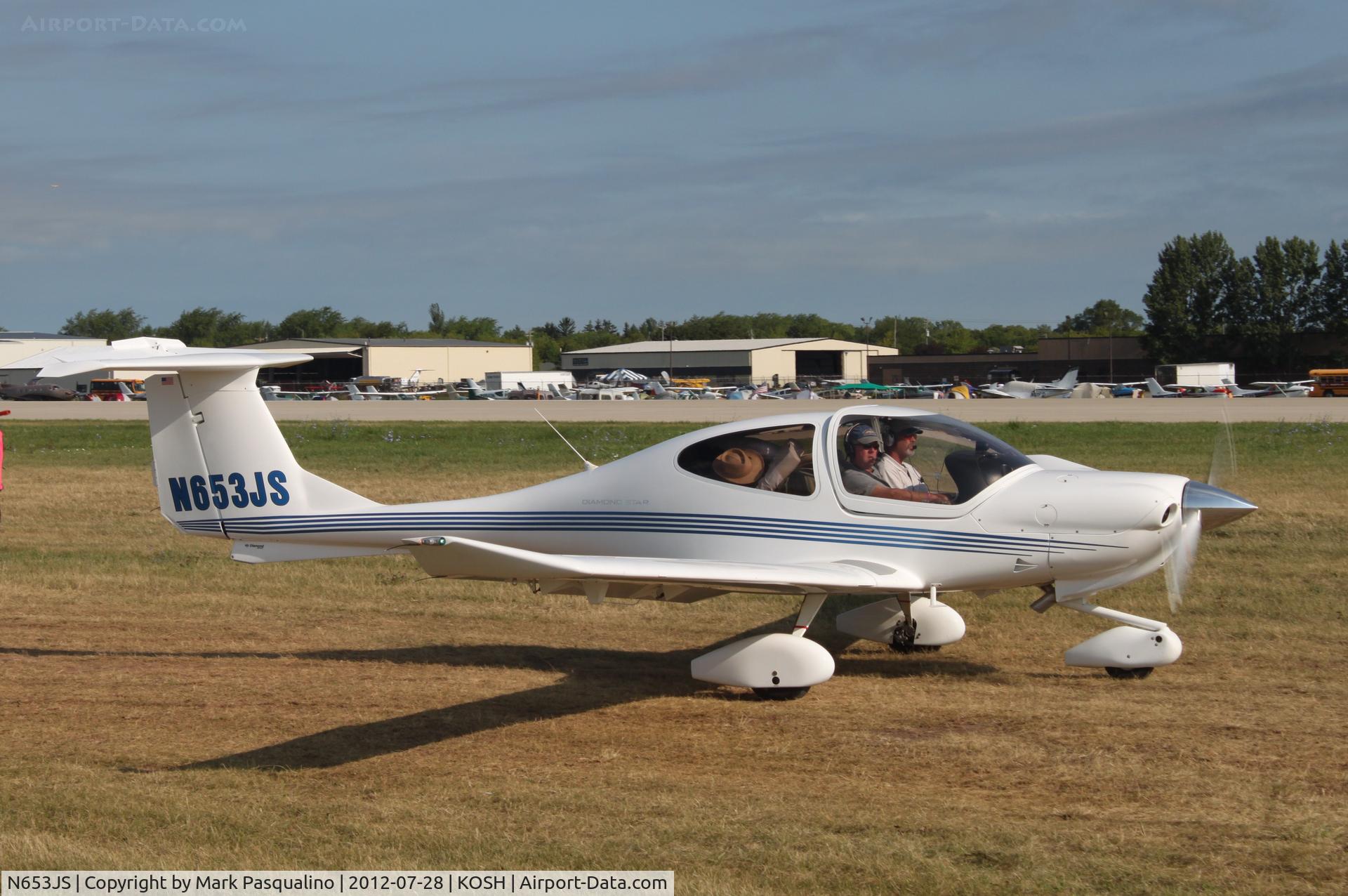 N653JS, Diamond DA-40 Diamond Star C/N 40.323, Diamond DA 40