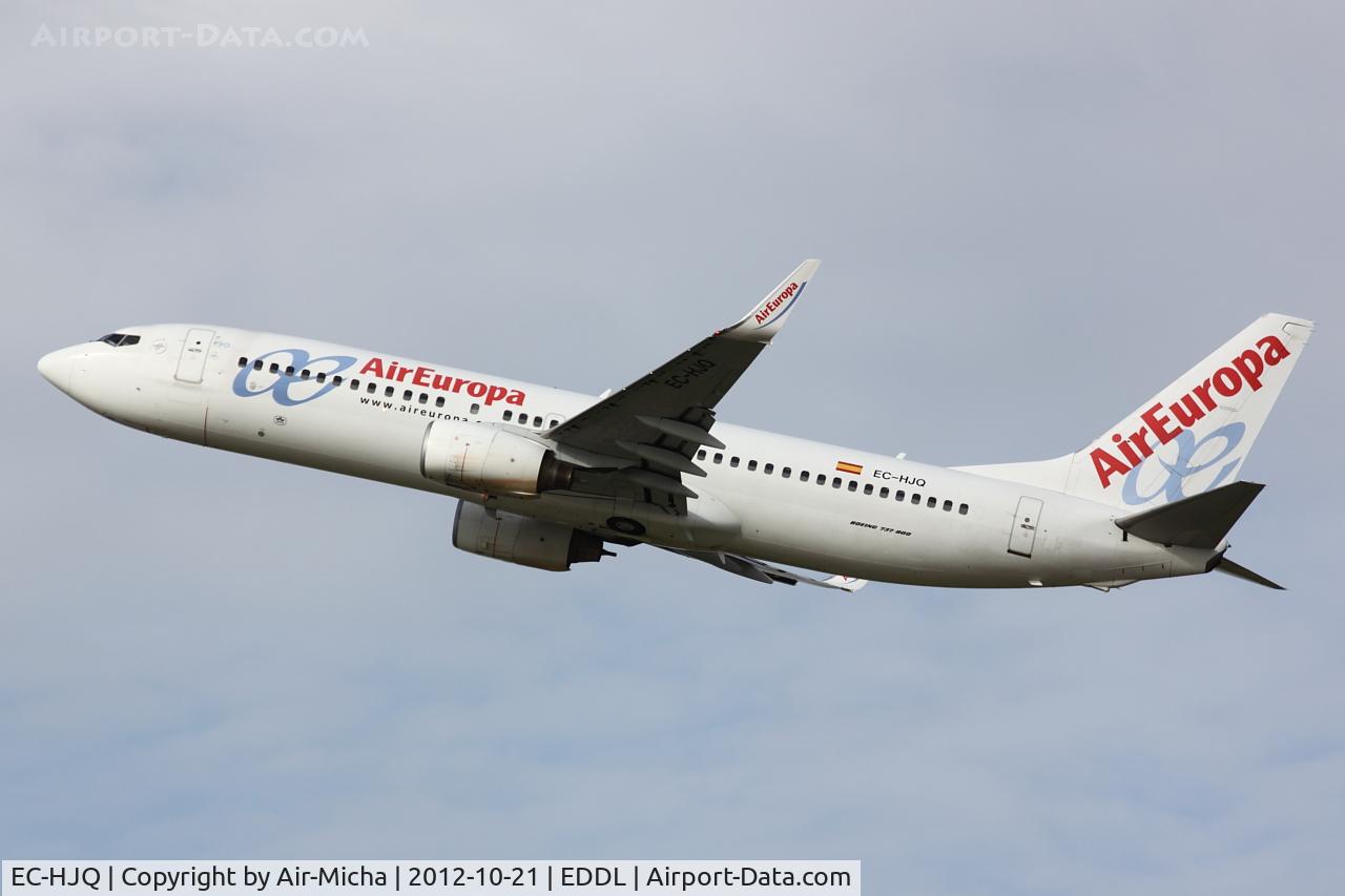 EC-HJQ, 2000 Boeing 737-85P C/N 28387, Air Europa, Boeing 737-85P (WL), CN: 28387/0522