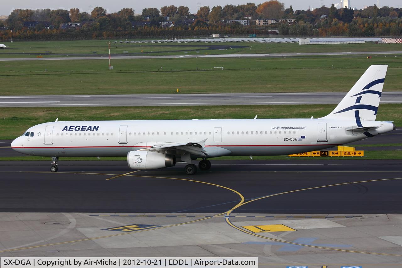 SX-DGA, 2009 Airbus A321-231 C/N 3878, Aegean Airlines, Airbus A321-231, CN: 3878