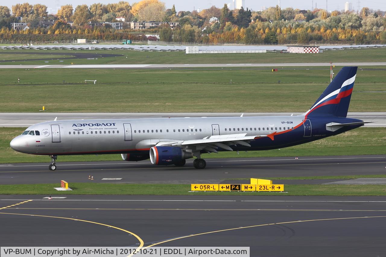 VP-BUM, 2007 Airbus A321-211 C/N 3267, Aeroflot, Airbus A321-211, CN: 3267, Name: A. Deineka